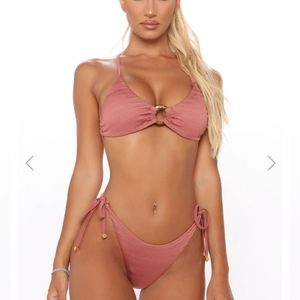 Blush pink bikini